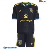 Fotballdrakt Barn Manchester United Lisandro Martinez #6 Tredjedraktsett 2025-26 Kortermet (+ Korte bukser)